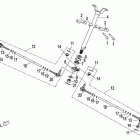 ATV 500 X (Panda 500) F08    STEERING SYSTEM