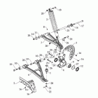 Dinli ATV 700 GT FRONT SUSPENSION ( L )