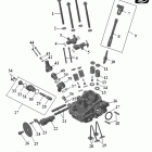 ATV 800 GUEPARD Головка цилиндра ДВС (передняя)