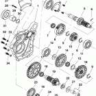 HiSun ATV 800 GT Gear box transmission