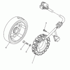 HiSun ATV 450 H Магнето