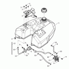 Dinli ATV 700 GT Топливный бак