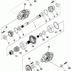 HiSun ATV 800 GT Shaft Y transmissions