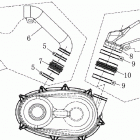 ATV 500 GT1 F30  CVT  CVT COOLING SYSTEM  