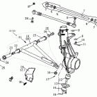 ATV 300 B Передняя подвеска