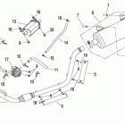 ATV 500 GT1 F14    MUFFLER 