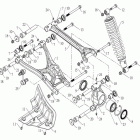 Dinli ATV 700 D REAR SUSPENSION ( L )