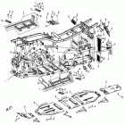 ATV 500 X (Panda 500) F23-1    FRAME(XY500ATV-2) 