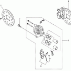 HiSun ATV 800 GT Rear brake disc
