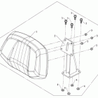 Dinli ATV 700 GT BACK REST(OPTION)