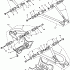 HiSun ATV 450 H Задняя подвеска