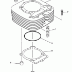 HiSun ATV 400 H CYLINDER BODY