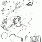 HiSun ATV 800 GT Ducting dampers