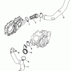 HiSun ATV 450 H Вентиляция вариатора