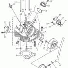 HiSun ATV 400 H CYLINDER COVER