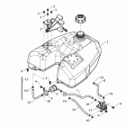 Dinli ATV 600 GT Топливный бак