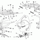 ATV 500 GT1 F24   CARRIER, BUMPER 
