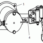 HiSun ATV 400 H TRAILER HOLDER
