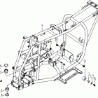 ATV 100 RS Рама 