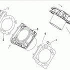 UTV 800 H EFI Цилиндры