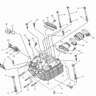UTV 700 H Головка цилиндра