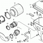 TRX250X Воздухозаборник