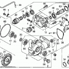 TRX420FPE Передний редуктор