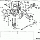 TRX250TE Карбюратор