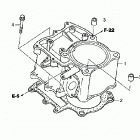 TRX500FA Цилиндр