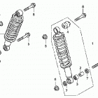 TRX420FA Передние аммортизаторы