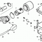 TRX400EX Воздухозаборник