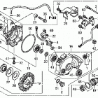 TRX500FPE Передний редуктор