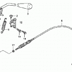TRX680FGA Рычаг переключения