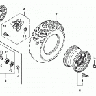 TRX420FPE Переднее колесо
