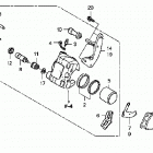 TRX250X Передний тормозной суппорт