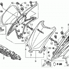 TRX450R Переднее крыло