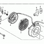 TRX250TE Ручной стартер