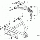 TRX420FPE Front arm (4wd)