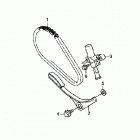 TRX250X Цепь ГРМ
