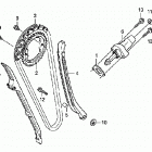 TRX300X Цепь ГРМ