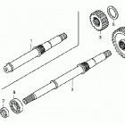 TRX420FPE Вал ведущий