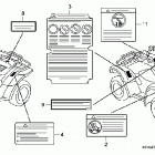 TRX420FPE Предупредительные таблички