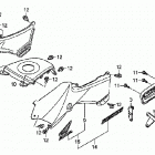 TRX250TE Облицовка кузова