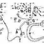 TRX400EX Handle lever - switch - cable (trx400ex'08)