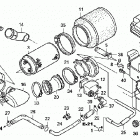 TRX500FA Воздухозаборник