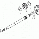 TRX420FA Вал ведущий