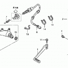 TRX450R Педали