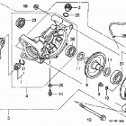 TRX420FA Редуктор задний