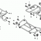 TRX250TE Багажник