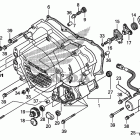 TRX500FPE Front crankcase cover    (trx500fe / fpe)